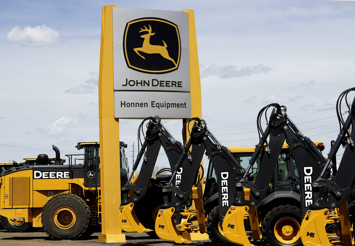 Image for Deere forecasts weak annual profit on tariff hit