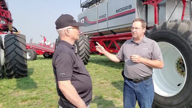 New Morris 1440 Air Cart Flexes Big Capacity - AgDealerTV