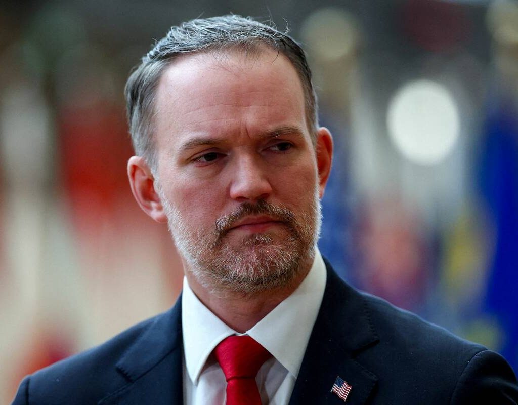 FILE PHOTO: U.S. Trade Representative Jamieson Greer on the day he attends a working lunch with EU ministers responsible for trade, in Brussels, Belgium, November 24, 2025.