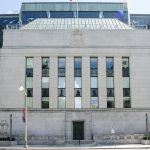 Facade of Bank of Canada during summer day. Photo: Getty Images Plus