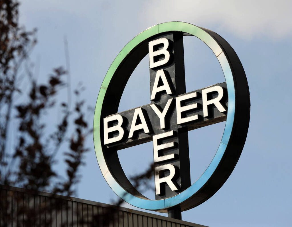 --FILE--The logo of Bayer is seen at the plant of Bayer in the Beijing Economic-Technological Development Area in Yizhuang Town, Daxing county, Beijing, China, 18 November 2008. Photo: Reuters Connect
