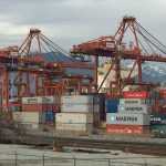A view of cranes and containers at the Port of Vancouver. Photo: Brian Cross