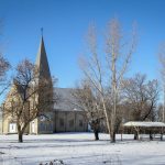 A church in Ste. Elizabeth, Man., in winter. Photo: Geralyn Wichers