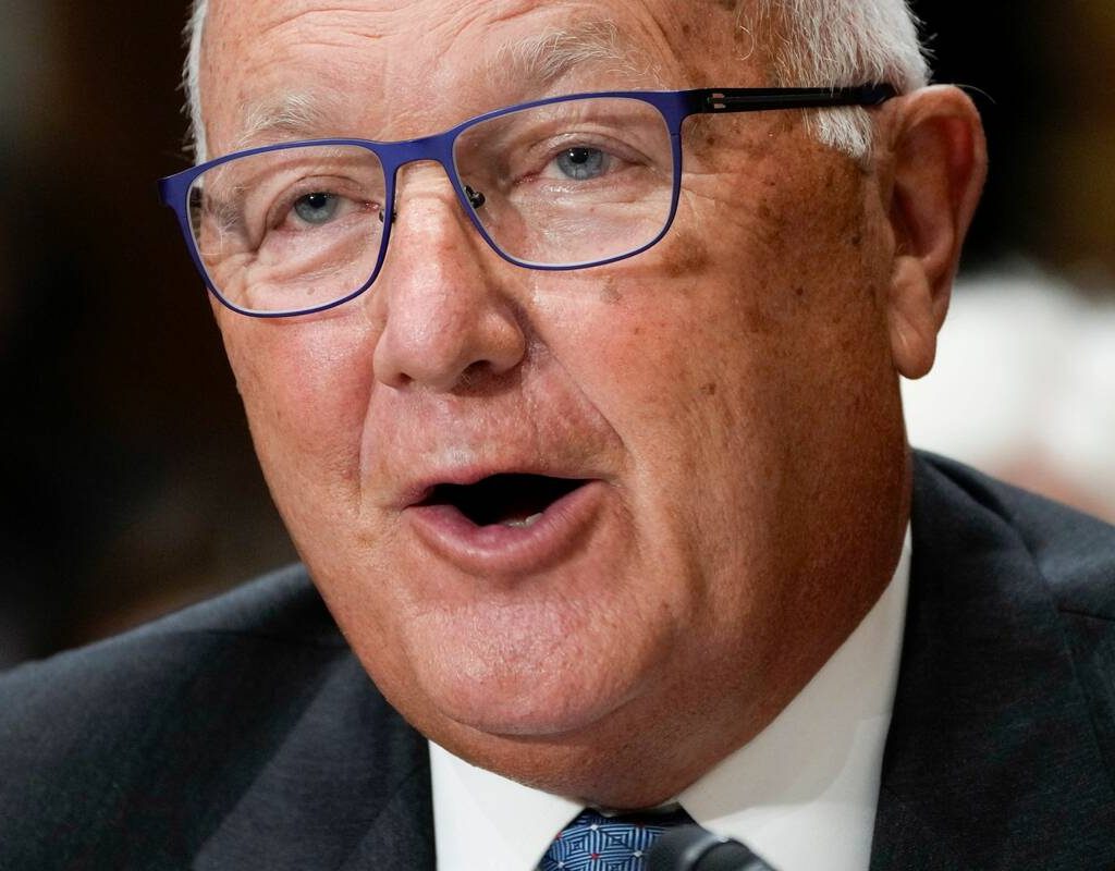 Pete Hoekstra, current U.S. ambassador to Canada, during his nomination hearing before the Senate Committee on Foreign Relations in Washington, DC, on March 13, 2025. Photo: Jack Gruber-USA TODAY