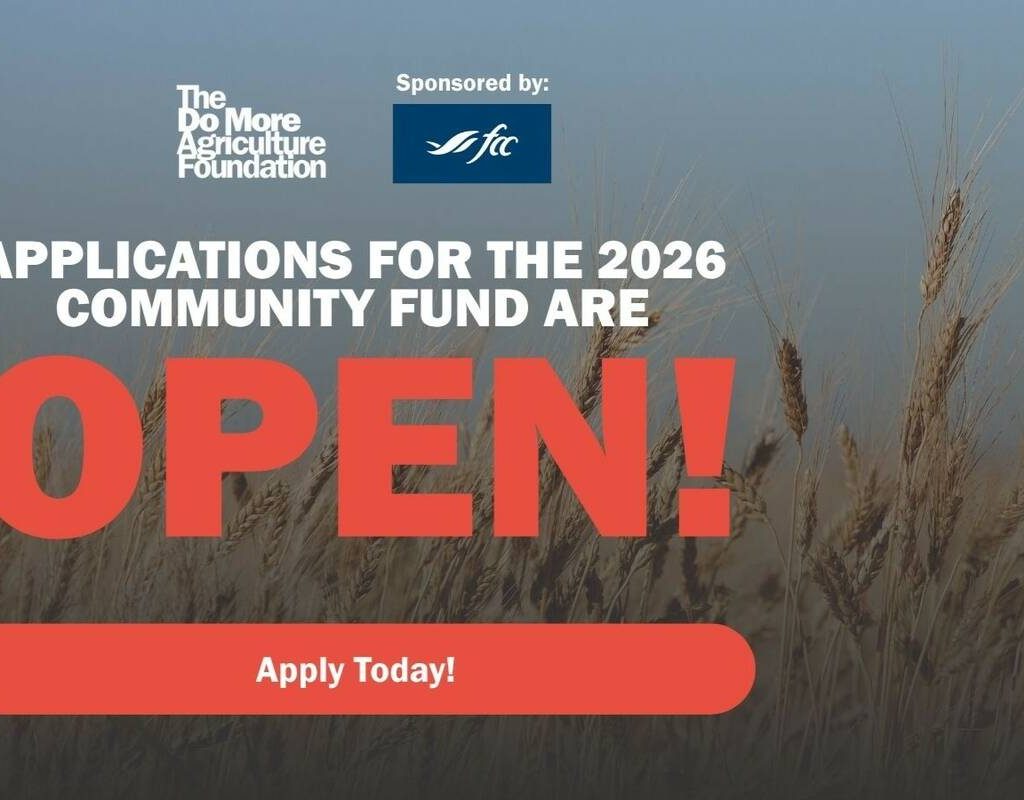 Graphic saying that applications for the 2026 community fund are open. Photo: Supplied