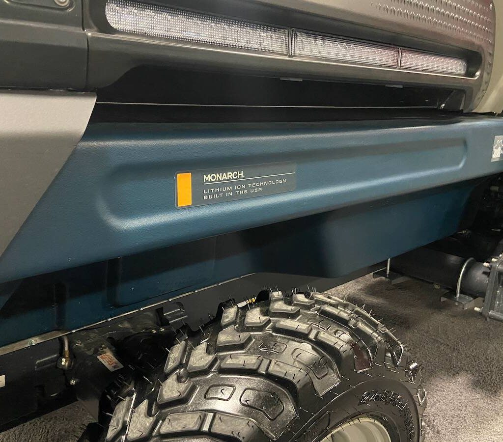 The lithium ion battery that runs the Monarch tractor. 