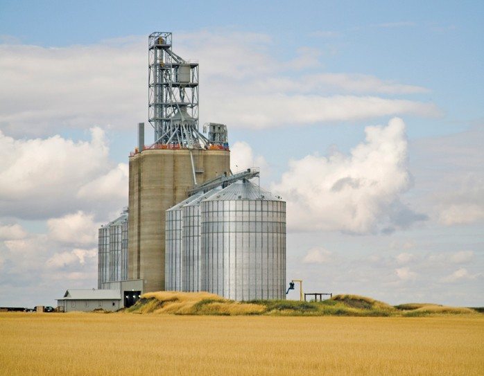 Alberta grain elevators close to capacity, harvest yet complete