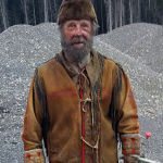 High Prairie’s Mel Hyland was asked to play a grizzled old trapper — and grow a beard. “I grew it but it was as white as snow. I had to darken it,” he said.