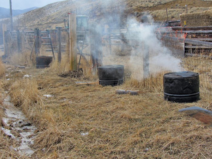 Here's a trick to digging post holes in frozen ground