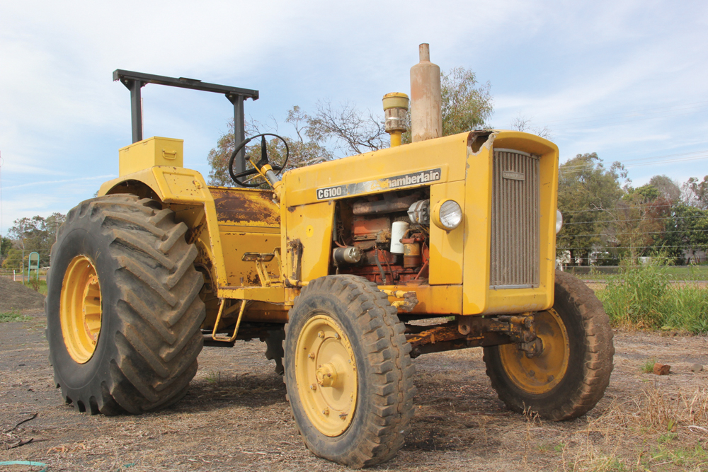 Chamberlain C6100 tractor is a native Aussie