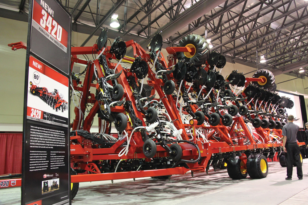 Bourgault offers smaller TransFold drill Grainews Bourgault offers smaller TransFold drill Grainews