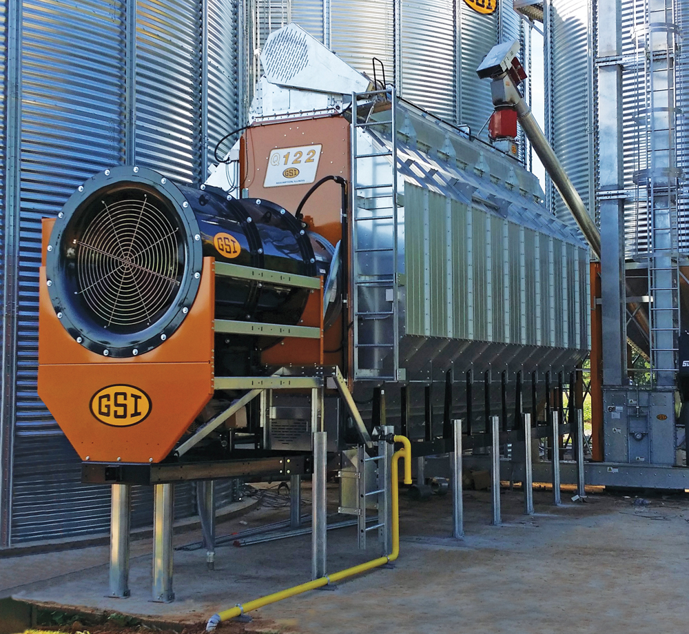 GSI introduces a “Quiet” grain dryer Grainews