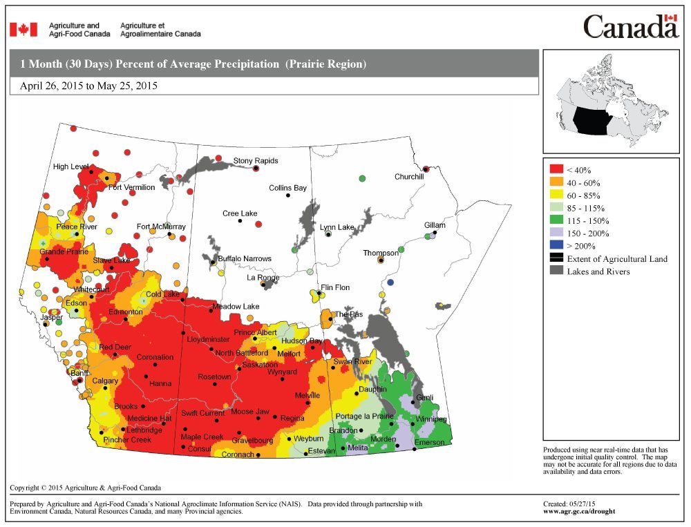 Summerlike weather pattern taking shape on the Prairies