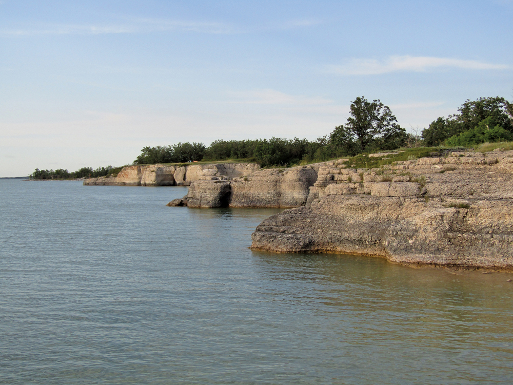 Limestone cliffs of Steep Rock well worth a visit