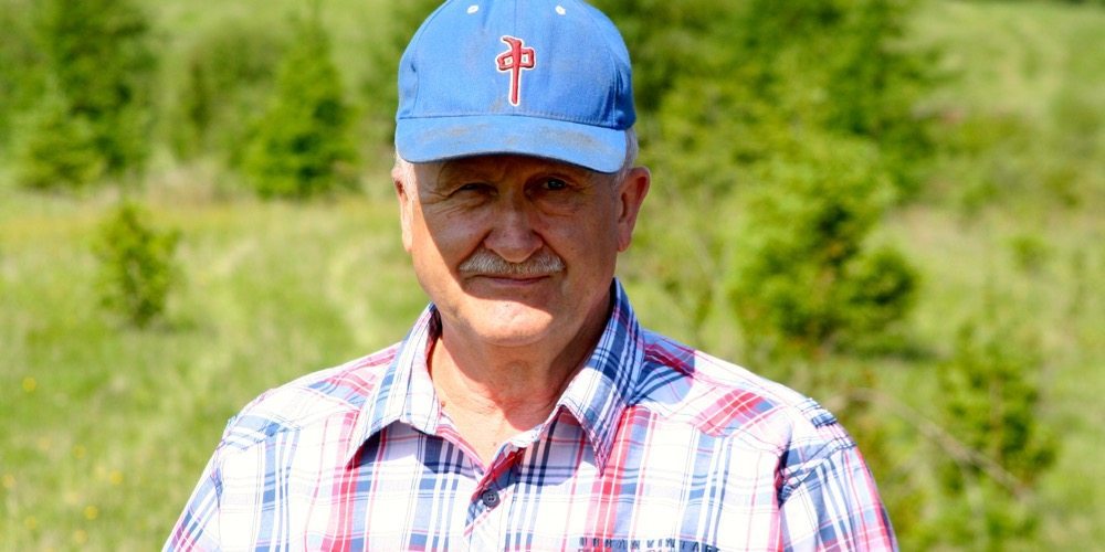 For retired vet Clayton Schneider, it just seems wrong to let farmland go unfarmed. Earlier generations worked too hard to clear it, he says with feeling. “This was my dad’s place.”